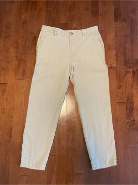 Mango Men's Chino Pants — Light Khaki